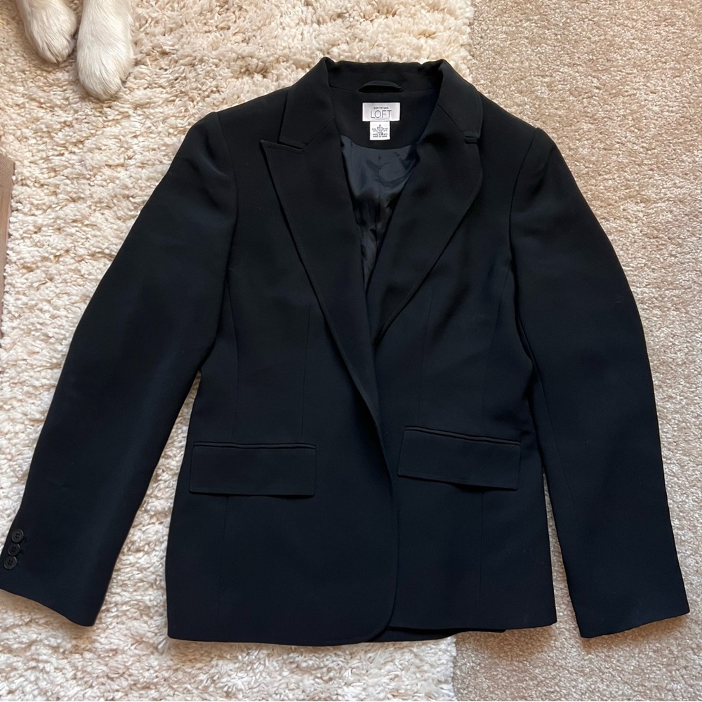 Ann Taylor LOFT Blazer Women's Size 6 - Black